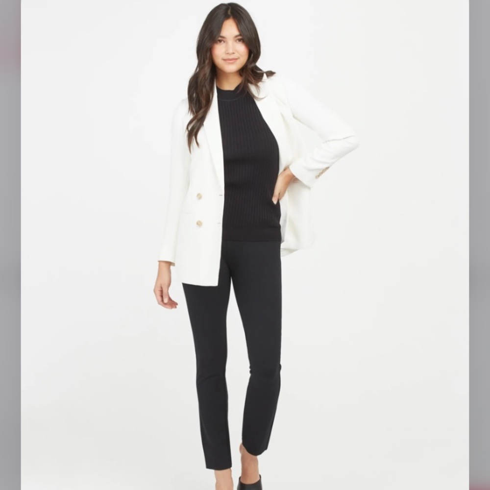 Spanx The Perfect Pant, Ankle Back-seam Skinny, size Medium.